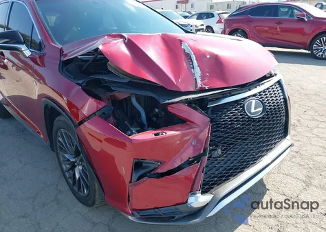 2016 Lexus Rx 350 F Sport from USA, damaged, VIN 2T2BZMCA9GC013433